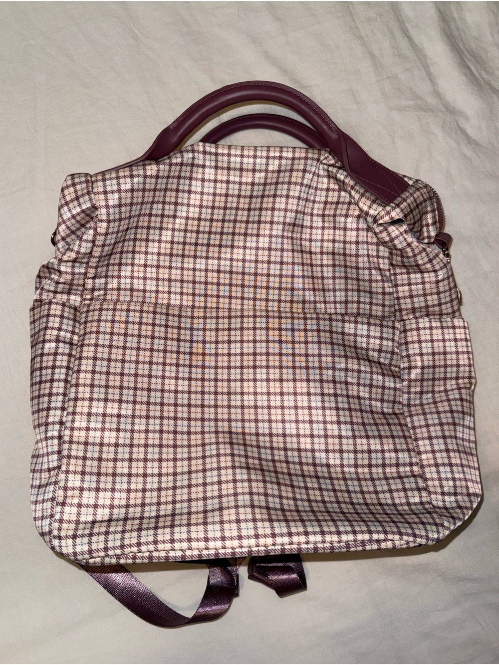 A New Day Gingham Backpack
